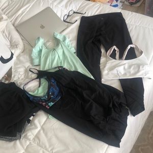 Lululemo. Four pieces mix and match are sold separately.